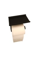 Uchwyt na papier toaletowy z półką na telefon wieszak