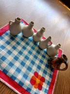 wazoniki dzbanuszki komplet 6 szt