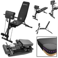 ŁAWKA DO ĆWICZEŃ FITNESS W DOMU SOLIDNA TRENINGOWA REGULOWANA SPORT BLAST
