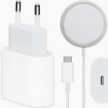 Zestaw Ładowarka Indukcyjna Magsafe + Ładowarka sieciowa USB-C 20W