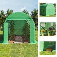 TUNEL OGRODOWY na warzywa SZKLARNIA MOCNA KONSTRUKCJA FOLIAK 2,5x3x2m