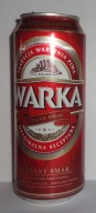 PUSZKA PO PIWIE BROWAR PIWO WARKA 2009 ROK