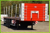 Naczepa platforma TWIST LOCK, drewno twarde, zamki kontenerowe, klonice !