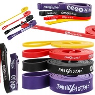 ZESTAW 4 GUMY GUM DO ĆWICZEŃ POWER BAND GUMA MOCNA TAŚMA OPOROWA FITNESS XL