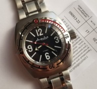 ZEGAREK VOSTOK. AUTOMAT. AMFIBIA 090913. 20ATM.