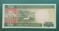 Banknot 500 Ouguiya 2013 UNC,Mauretania