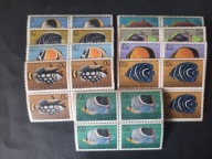 Fi 1600-1608 - Ryby Egzotyczne z 1967r - CZWÓRKI - Opis