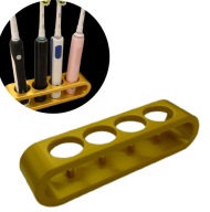 Uchwyt na szczoteczki elektryczne ORAL-B Stojak Wieszak Organizer Złoty