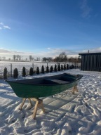 ŁÓDKA WĘDKARSKA ŁÓDŹ WIOSŁOWA 390cm łódki lodki łodzie