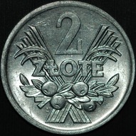 2 złote 1974 - piękny egzemplarz