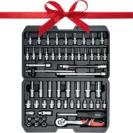 ZESTAW NARZĘDZIOWY SKRZYNKA NARZĘDZIOWA YATO NARZĘDZI NARZĘDZIA KLUCZE 56el