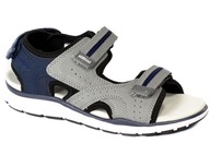 Sandały American ES33/22 Navy/Grey chłopiec R.33