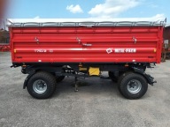 Przyczepa rolnicza dwuosiowa Metal Fach 8t Promocja