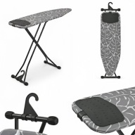 Deska do prasowania 110x33 cm z silikonową podstawką – składana, stabilna