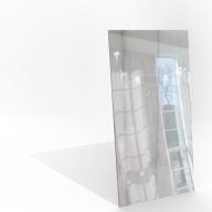 Duże płyty gresowe 120x60, Jasny odcień marmuru, Subtelne użylenie, POŁYSK