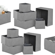 2xORGANIZER DO SZUFLADY SZAFY NA UBRANIA BIELIZNĘ SKARPETKI POJEMNIK 12 SZT