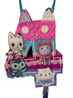 Piniata DOMEK GABI GABBY'S DOLLHOUSE GABBY dowolny numer, kij gratis