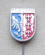 Odznaka herbowa herb miasta Bielsko Biała