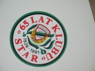 SKS STAR STARACHOWICE 65 lat naklejka