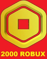 ROBLOX ROBUX 2000 SZTUK 2000RS 2K ROBUXÓW ROBUXY GAMEPASS