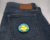 Naszywka Haftowana YOUR IDEAS SUCK – 6,5 cm