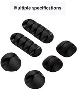 Organizer przewodów kablowych – silikonowe klipsy do kabli USB