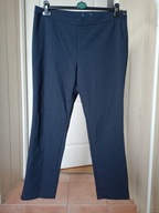 Spodnie materiałowe 48 w kant proste strecz