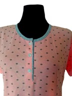 Koszula nocna KRÓTKI rękaw 100% BAWEŁNA r. M