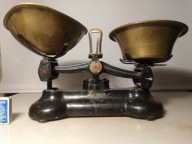 Stara angielska waga szalkowa LIBRA SCALE Co. ENGLAND