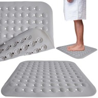 MATA ANTYPOŚLIZGOWA 43,5x43,5 POD PRYSZNIC BRODZIK SZARA KWADRAT ODPORNA