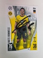 Karta topps match attax autograf Champions Borussia Matts Hummels