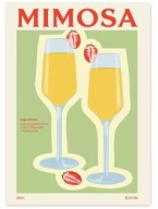 Plakat „Cocktail Bar Aesthetic” – Retro Plakaty z Drinkami