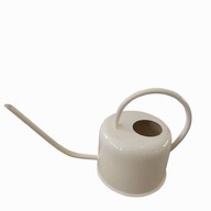 KONEWKA METALOWA DEKORACYJNA BEŻOWA 1L