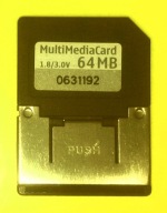 MultiMediaCard 64 MB >> 0631192 >> Made in KOREA