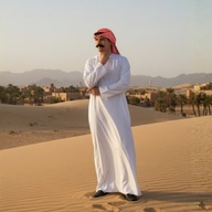 Przebranie araba szejka strój arabski dorosłych kostium sułtan halloween XL