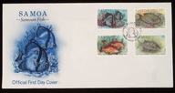 SAMOA 1984 RYBY FDC