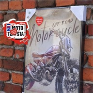Off Road Motorcycle- obraz 40x60 cm / MotoTurysta