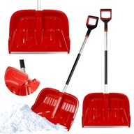 ŁOPATA DO ŚNIEGU DUŻA SZUFLA MOCNA DO ODŚNIEŻANIA TRZONEK ALUMINIOWY 135 cm