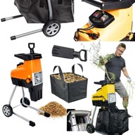 ROZDRABNIACZ ELEKTRYCZNY RIWALL DO GAŁĘZI 3500W MAX RĘBAK FREZOWY HIT