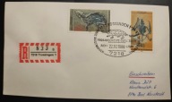 !! ZWIERZĘTA - NIEMCY 1988 - KOPERTA DINOZAURY - STAN BDB !!