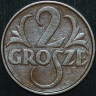 2 grosze 1932 - piękny egzemplarz