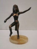 ART DECO FIGURKA DO GABLOTY EGIPSKA KRÓLOWA