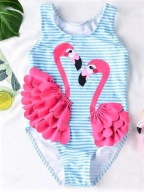 SUPER Strój kąpielowy blue FLAMING roz.110/116