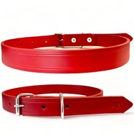 Obroża dla psa skórzana r. S/M