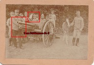 636A ŻOŁNIERZE DZIAŁO ARMATA 8cm M.5 KOTY KUK AUSTRO-WĘGRY