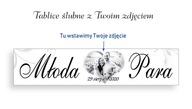Tablice ślubne Z TWOIM ZDJĘCIEM młoda para Z7