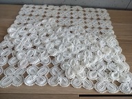 Komplet 1+3 serwetka serweta misterne koniakowskie rękodzieło 42 i 18