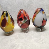 JAJO SZKŁO KOLOROWE Z PRL 3 szt