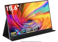 HONGO P156A06 15,6 cala 1920x1080 FHD przenośny monitor, USB-C, HDMI