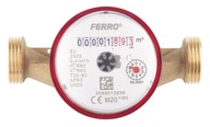 Wodomierz suchobieżny do wody ciepłej 3/4 cala